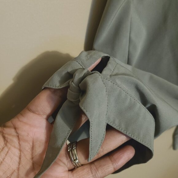 T by Talbots | Green Athleisure Pants (Size Large Petite) - Picture 8 of 8